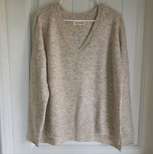 Lucky Brand Women's Cream Sweater, Medium
